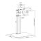 ACT AC8331 Free Standing Gas Spring Monitor Arm Office 10