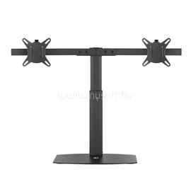 ACT AC8332 Free Standing Gas Spring Dual Monitor Arm Office Crossbar 10"-27" Black AC8332 small