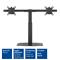 ACT AC8332 Free Standing Gas Spring Dual Monitor Arm Office Crossbar 10