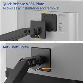 ACT AC8340 Single Monitor Arm Office Premium with Gas Spring AC8340 small