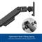 ACT AC8341 Single Monitor Arm and Laptop Arm Office Premium with Gas Spring Pole Mounted AC8341 small