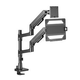 ACT AC8341 Single Monitor Arm and Laptop Arm Office Premium with Gas Spring Pole Mounted AC8341 small
