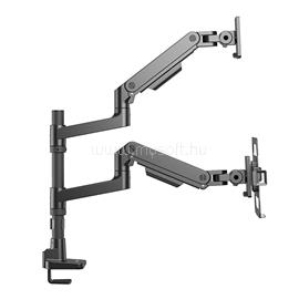 ACT AC8341 Single Monitor Arm and Laptop Arm Office Premium with Gas Spring Pole Mounted AC8341 small