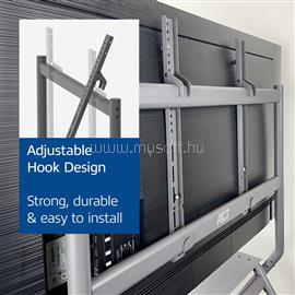 ACT AC8372 Mobile TV/monitor floor stand, 50