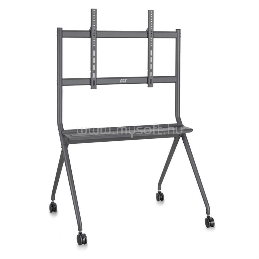 ACT AC8372 Mobile TV/monitor floor stand, 50" to 86" VESA