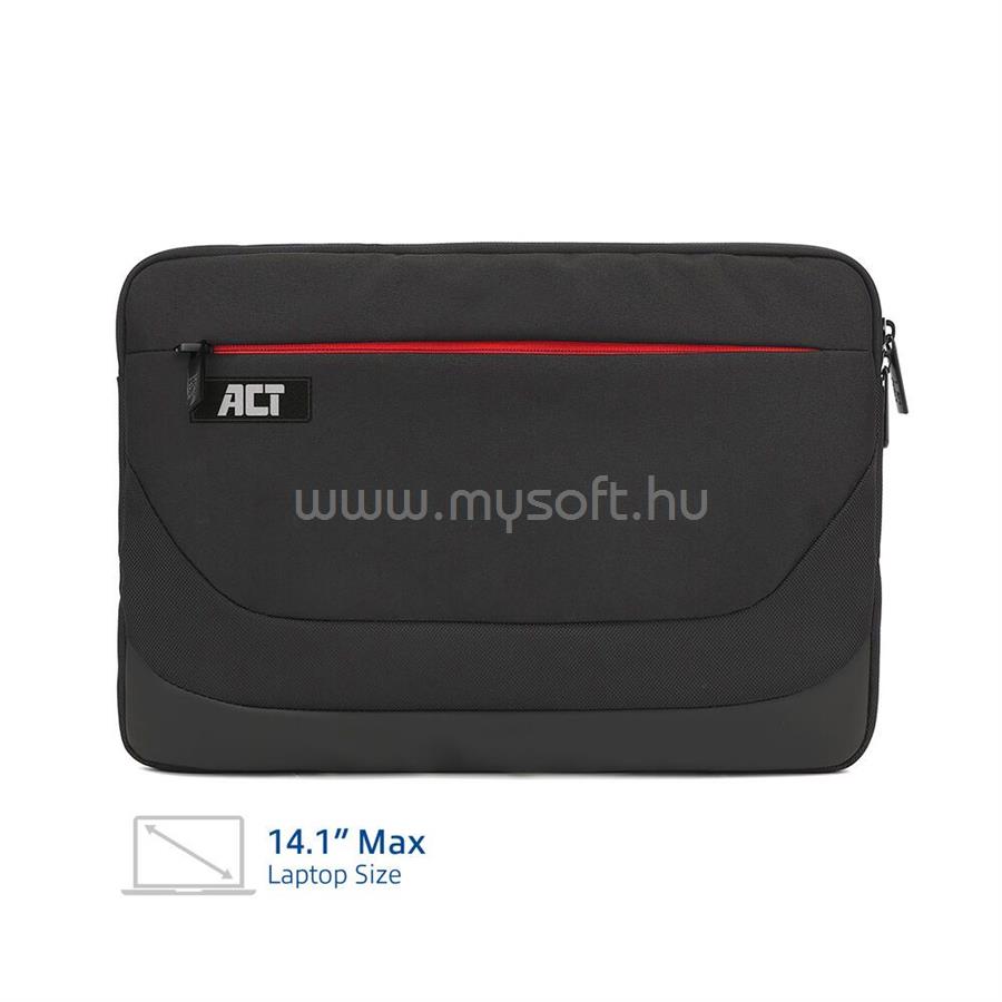 ACT AC8580 Suburb Laptop Sleeve 14,1" Black