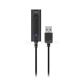 ACT AC9360 USB-A External Sound Card 2.0 USB Hangkártya AC9360 small