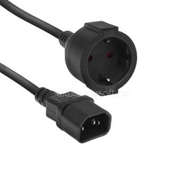 ACT AK5250 Powercord C14 IEC - CEE 0,2m Black AK5250 small