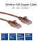 ACT CAT6 U-UTP Patch Cable 10m Brown DC9210 small