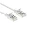 ACT CAT6A U-FTP Patch Cable 0,15m White DC6930 small