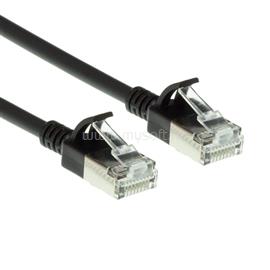 ACT CAT6A U-FTP Patch Cable 0,5m Black DC7900 small