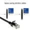 ACT CAT6A U-FTP Patch Cable 0,5m Black DC7900 small