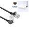 ACT CAT6A U-FTP Patch Cable 1m Black DA4901 small
