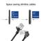 ACT CAT6A U-FTP Patch Cable 1m Black DA4901 small