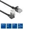 ACT CAT6A U-UTP Patch Cable 0,25m Black DC4952 small