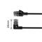 ACT CAT6A U-UTP Patch Cable 1m Black DC1901 small