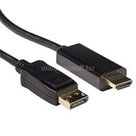 ACT Conversion DisplayPort male to HDMI-A male cable 1,8m Black AK3990 small