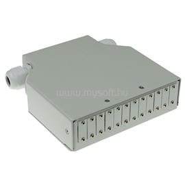 ACT DIN rail fiber optic terminal box unloaded 12 ports FA2043 small