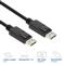 ACT DisplayPort 1.4 cable 8K 0,5m Black AK4070 small