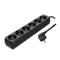 ACT Hálózati Elosztó 6DIN 3m Black AC2460 small