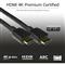 ACT HDMI High Speed premium certified v2.0 HDMI-A male - HDMI-A male cable 3m Black AK3945 small