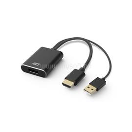 ACT HDMI to DisplayPort adapter 4K@60Hz Black AC7536 small