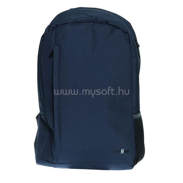 ACT!IVE kék zsebes hátizsák