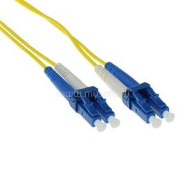 ACT LSZH Singlemode 9/125 OS2 fiber cable duplex with LC connectors 2m Yellow RL9902 small