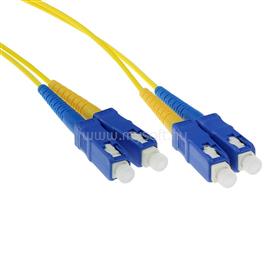 ACT LSZH Singlemode 9/125 OS2 fiber cable duplex with SC connectors 20m Yellow RL3920 small