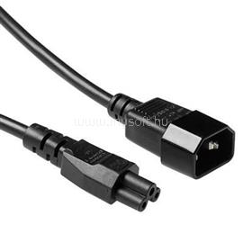 ACT Powercord C14 - C5 0,5m Black AK5218 small