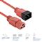 ACT Powercord C20 male - C21 famale 2m Red AK5362 small