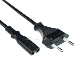 ACT Powercord Euro male - C7 female 3m Black AK5242 small