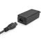 ACT Powercord mains connector Schuko CEE 7/7 male (angled) - C5 IEC 1,5m Black AK5408 small