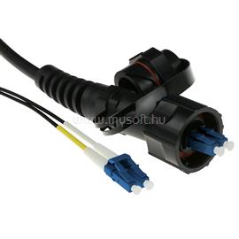 ACT Singlemode 9/125 OS2 duplex fiber with LC and IP67 LC connectors 30m Black RL7330 small