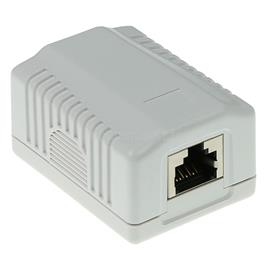 ACT Surface mounted box shielded 1 ports CAT6A Grey FA7005 small