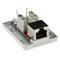 ACT Surface mounted box shielded 1 ports CAT6A Grey FA7005 small