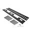 ACT Under desk cable management tray 80cm Black AC8381 small