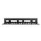 ACT Under desk cable management tray 80cm Black AC8381 small