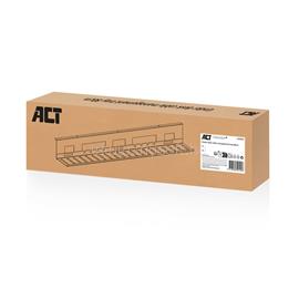 ACT Under desk cable management tray 80cm Black AC8381 small