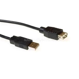 ACT USB 2.0 A male to USB A female 0,5m Black SB2218 small
