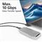 ACT USB 3.0 60W USB Type-C (straight) to USB Type-C (left/right angled) Cable 0,5m Black AC7405 small