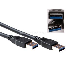 ACT USB 3.0 A male to USB A male 0,5m Black SB3010 small