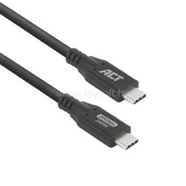 ACT USB-C to USB-C cable 0,5m Black AC7420 small