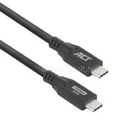 ACT USB-C to USB-C cable 1m Black AC7441 small