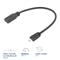 ACT USB Type-C female to USB micro B 2.0 male adapter cable 0,2m Black AC7464 small