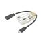 ACT USB Type-C female to USB micro B 2.0 male adapter cable 0,2m Black AC7464 small