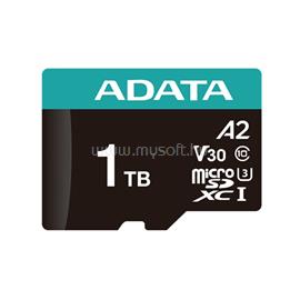 ADATA Memóriakártya MicroSDXC 1TB + Adapter UHS-I V30 A2 CL10 (100/85) AUSDX1TUI3V30SA2-RA1 small
