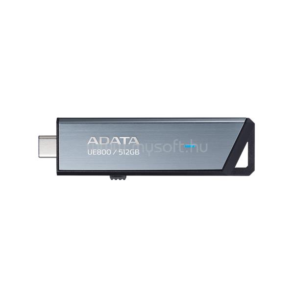 ADATA UE800 128GB pendrive (USB3.2 Type-C, R/W: 1000/550 MB/s,Ezüst)