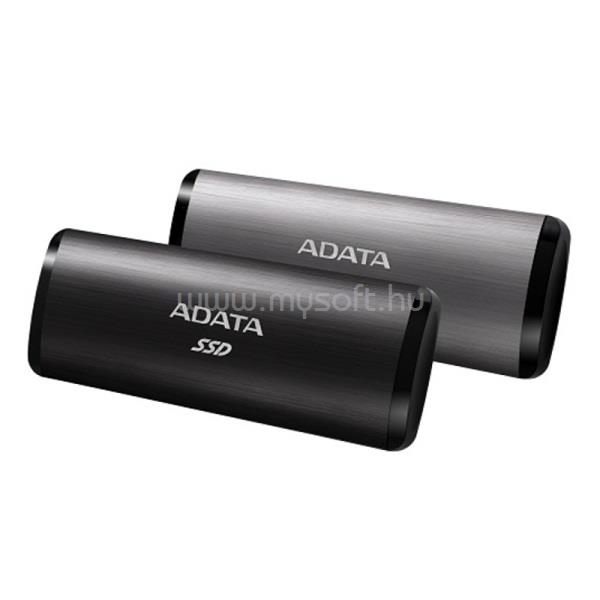 ADATA SSD  512GB USB3.2 fekete külső SE760
