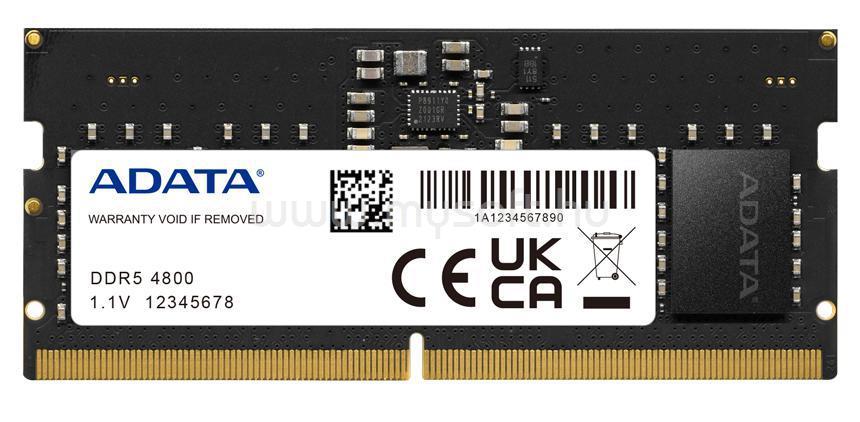 ADATA SODIMM memória 32GB DDR5 4800MHz CL40